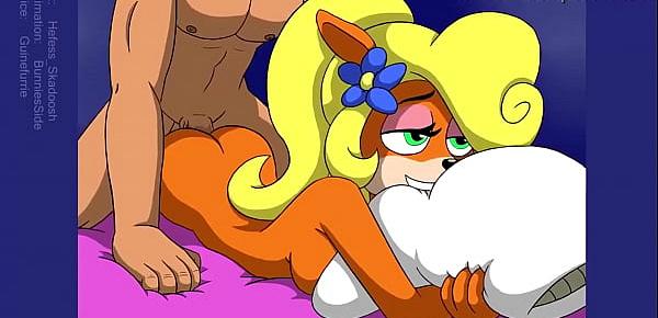  「Sex for Crystals」by Beachside Bunnies (Coco Bandicoot Hentai)